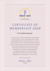 Certificate BDIZ-EDI 2009